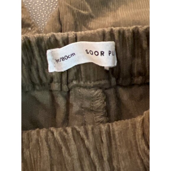 Soor Ploom Moss Green corduroy pants 1Y EUC - Picture 3 of 4